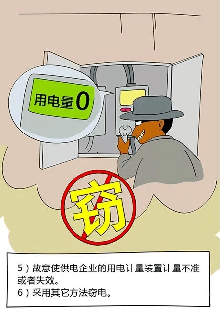为此独山子区工信局特别提示,以下行为都属于窃电行为:2021年独山子区