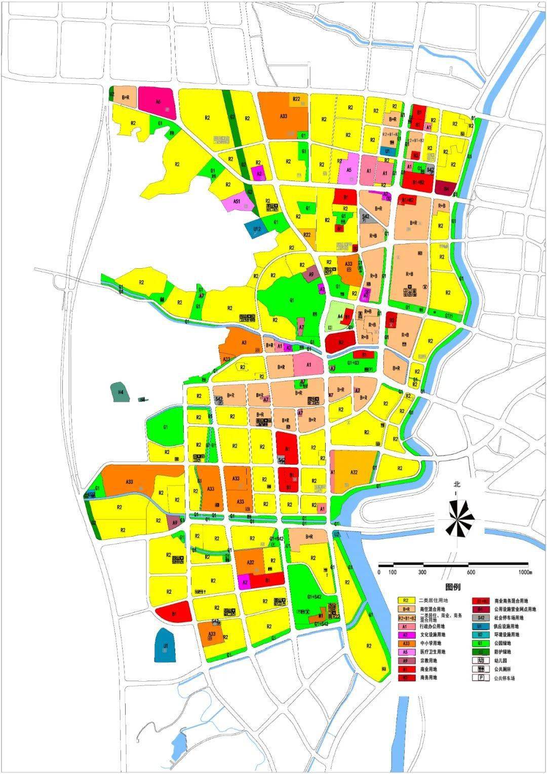 奉化县江以西旧城区控制性详细规划局部调整批后公布