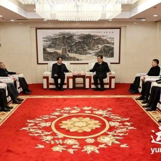 丁小强与中科院院士黄维一行举行座谈_运城_发展_柔性