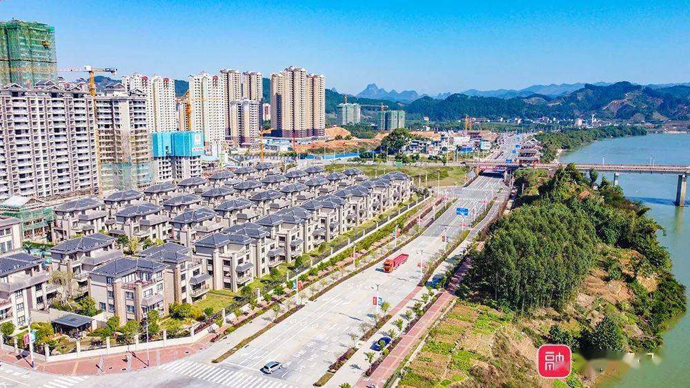 献礼县庆融水水东十年大巨变华丽变身融水浦东新区