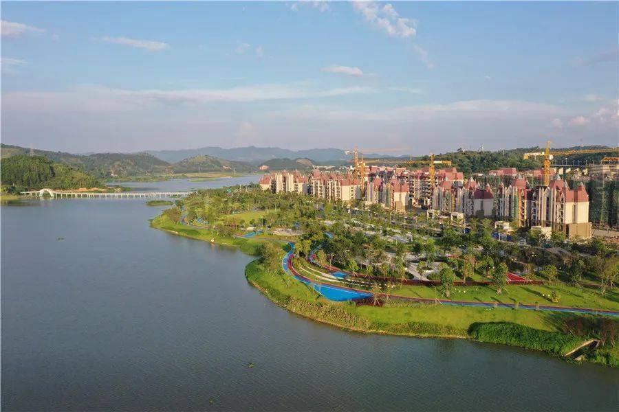 亲水步道,繁花烂漫……苍海新区古凤公园定下一个小目标_建设_梧州市