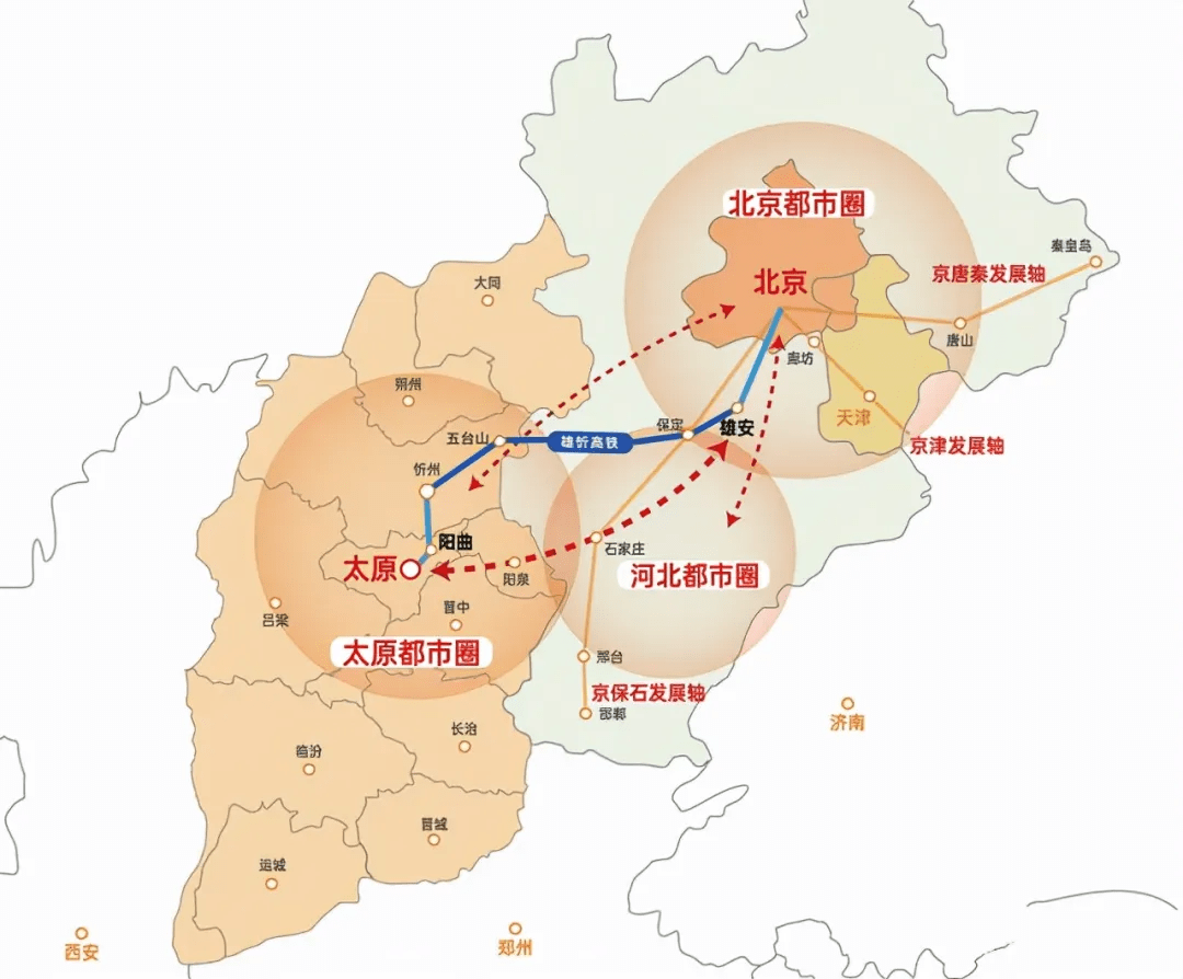 太原北拓忻州有什么