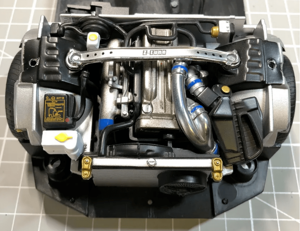 「最强r34」aa 1/18 r34 z tune 改装做例