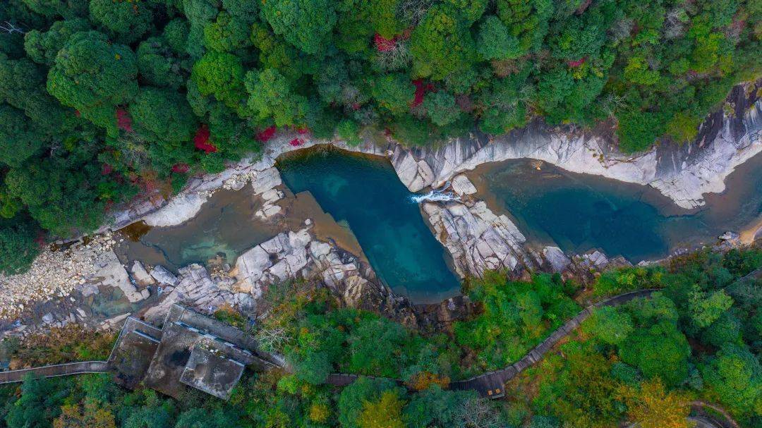 大茅山的每一帧色彩,都是冬日治愈系美景!