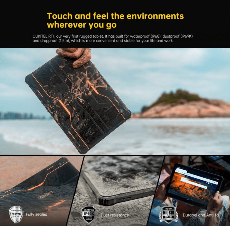 国产厂商Oukitel RT1安卓11平板电脑发布