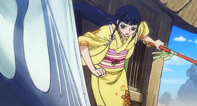 是和之国第一俊男武士菊之丞,妥妥的一枚女装大佬