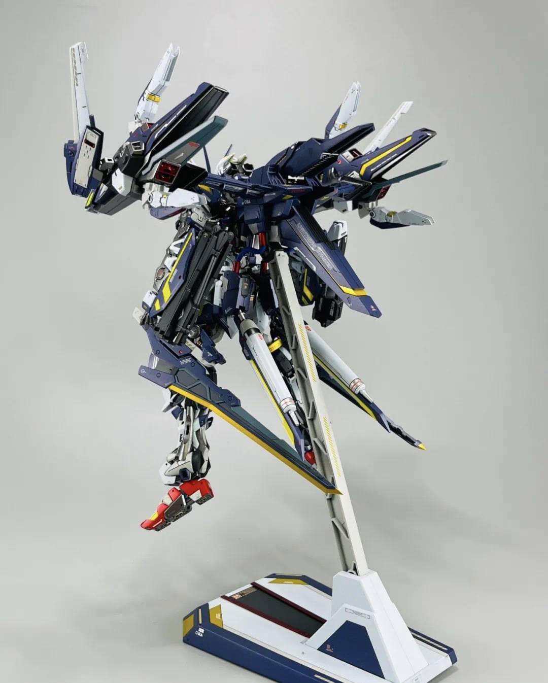 炫酷背包,闪电异端高达模型_改造_进行_细节