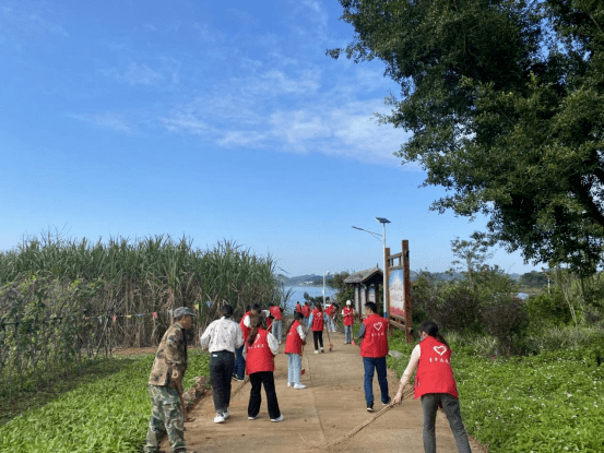 桂林理工大学经济与管理系学生第三党支部赴扶绥县东罗镇都充村开展