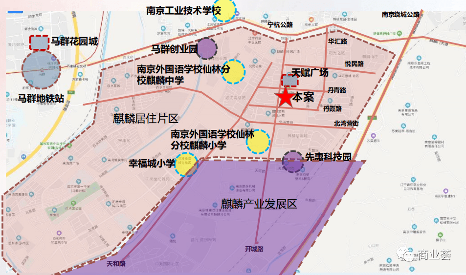 麟珑汇项目位于南京市江宁区麒麟街道丹青路以南,东麒路以东地块