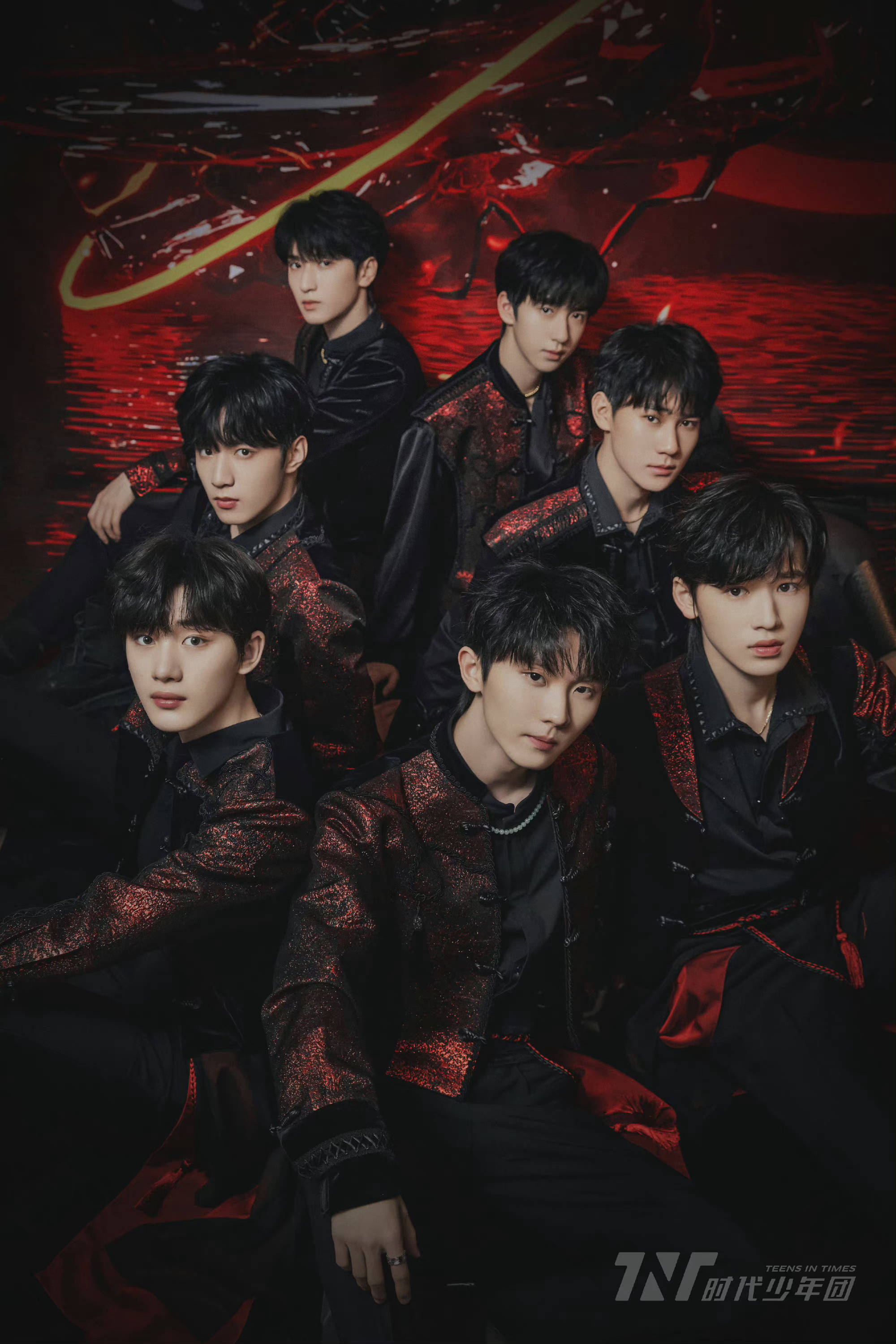 时代少年团火力全开演唱会官宣海报……_刘耀文_丁程鑫_嘉祺