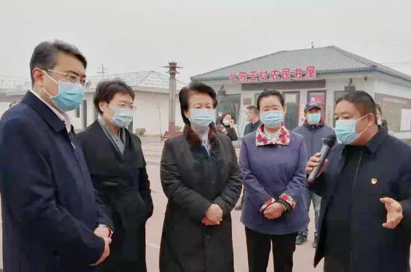 赵素萍带队到汤阴县调研灾后恢复重建工作