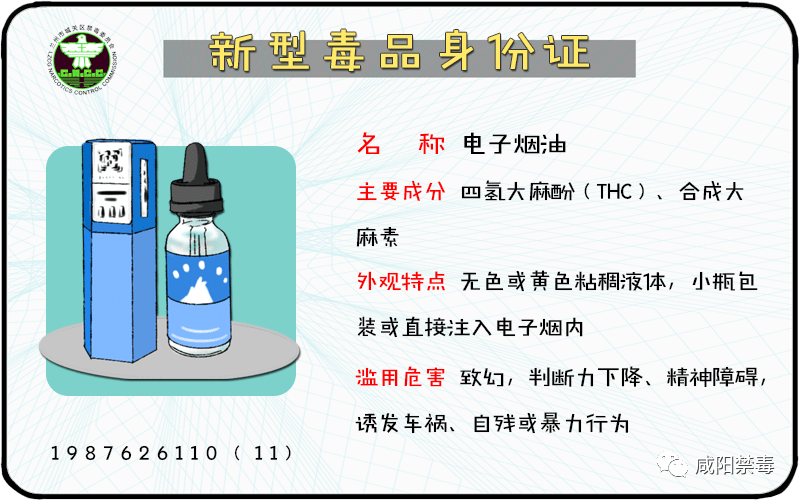 禁毒知识新型毒品难辨认这组身份证教你慧眼识毒