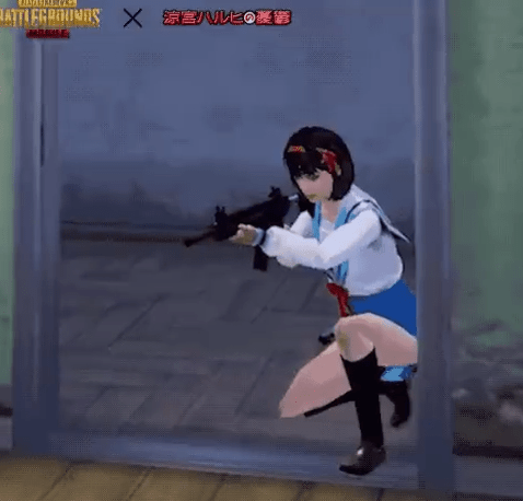 吐槽|PUBG日服和涼宮春日的憂郁聯動，建模惹吐槽：神魔東西