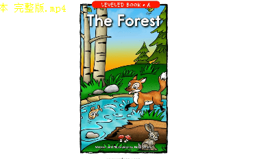 英语绘本故事theforest