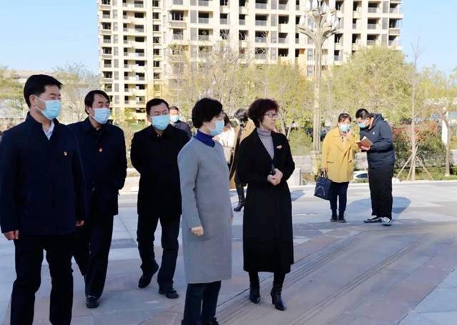 渭南市政府副市长刘莉一行调研临渭区文化馆.
