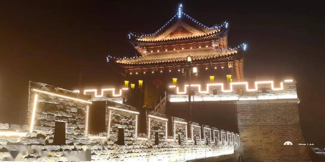 寿县古城魅力新生,这样的古城夜景你见过吗?_淮河_东大街_凤台