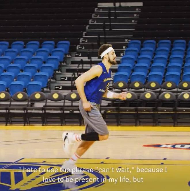 比賽|莫蘭特轉發(fā)克萊訓練照 配文寫道：這個比賽需要他