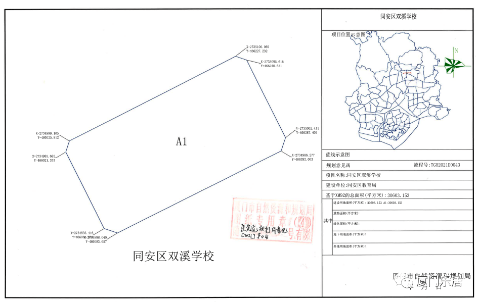 五显镇下峰村土地7645平,用于同翔高新技术产业基地同安起步区三期欧