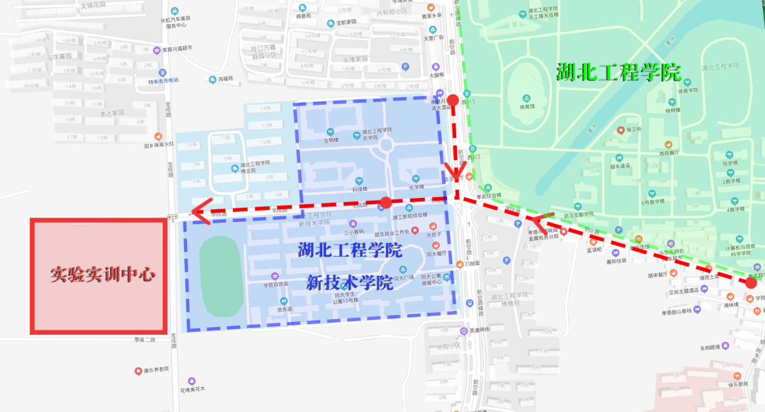 湖南工程学院地图图片