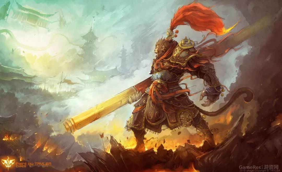 孙悟空 的身世血统怎么样 支祁 西游记 形象