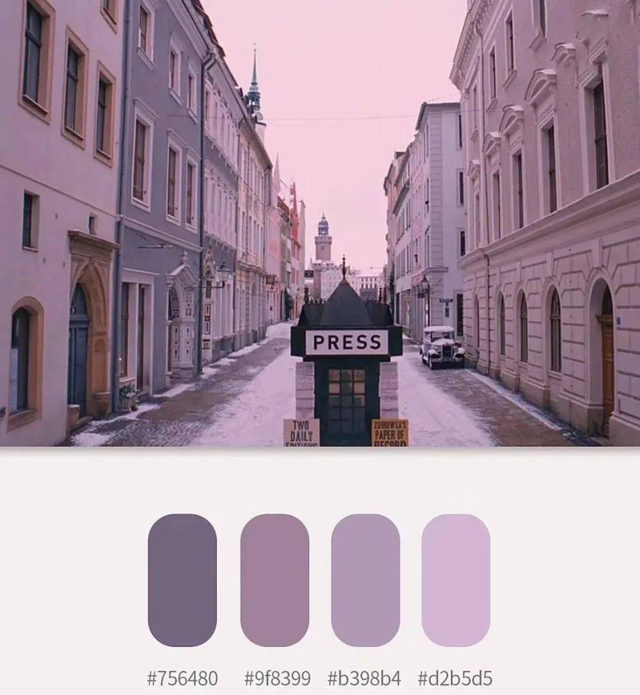 干货|设计师必备配色方案 | 作品集排版变身高级大片?"刷剧"就能实现!