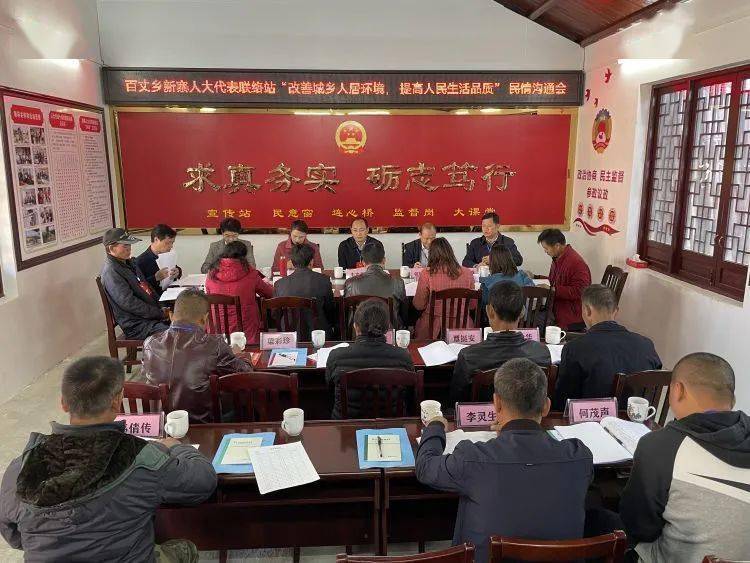 提高人民生活品质"为主题,一起深入百丈乡了解新寨村委入村道路亮化