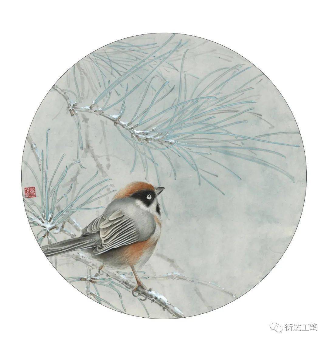 魏衍达工笔画欣赏太精彩了美不胜收