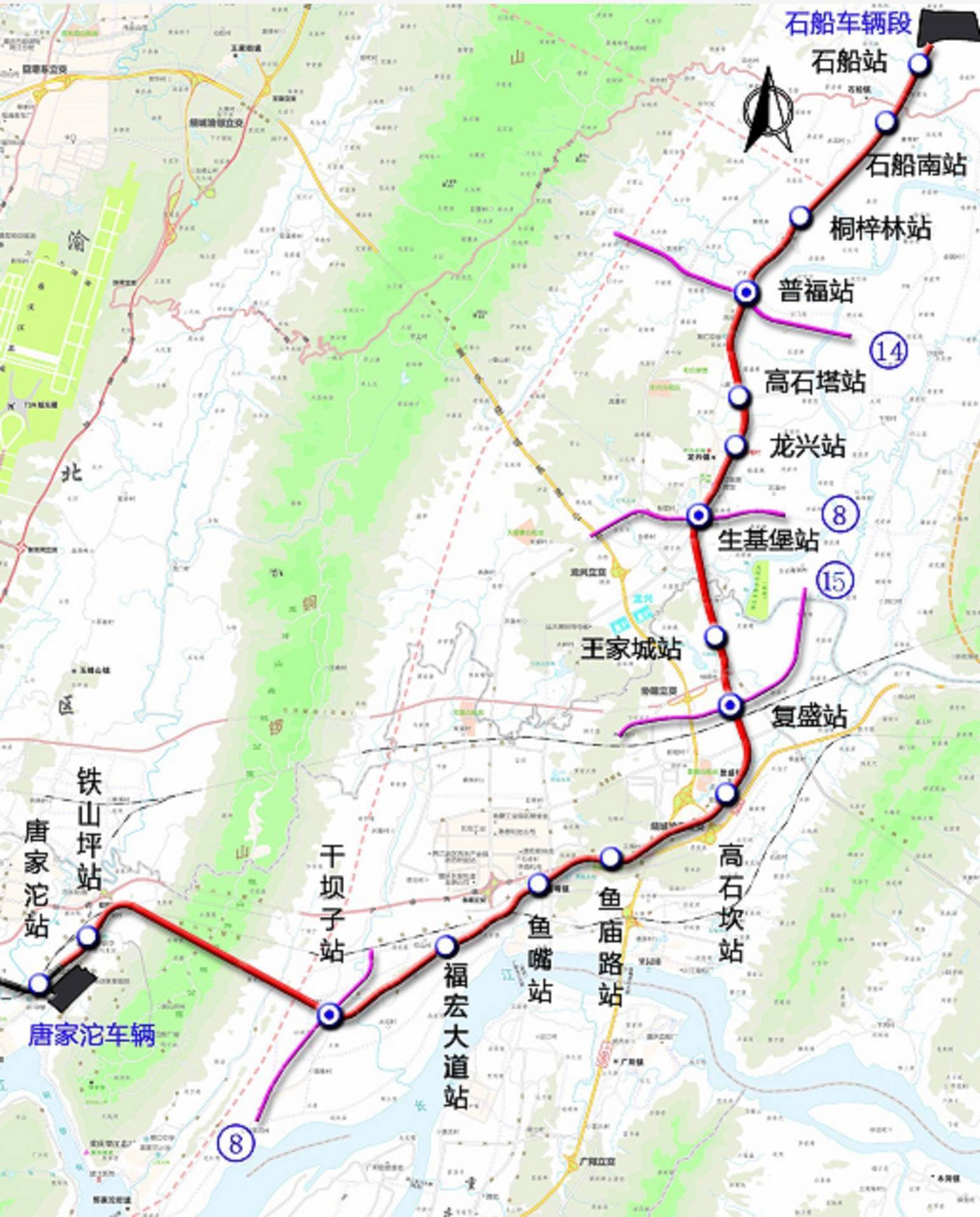 29号线重庆地铁线路图图片