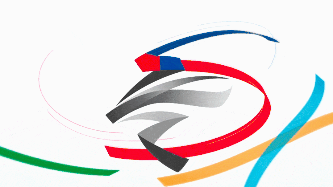 冬奥飞跃logo图片