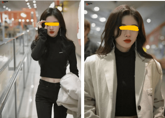 毛衣 果然,大圆脸就是要这样穿「烟管领」才好看!