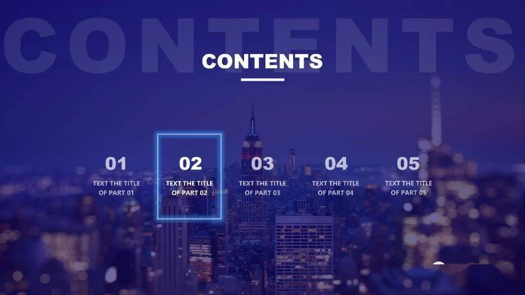 ppt过渡页就是这么百变