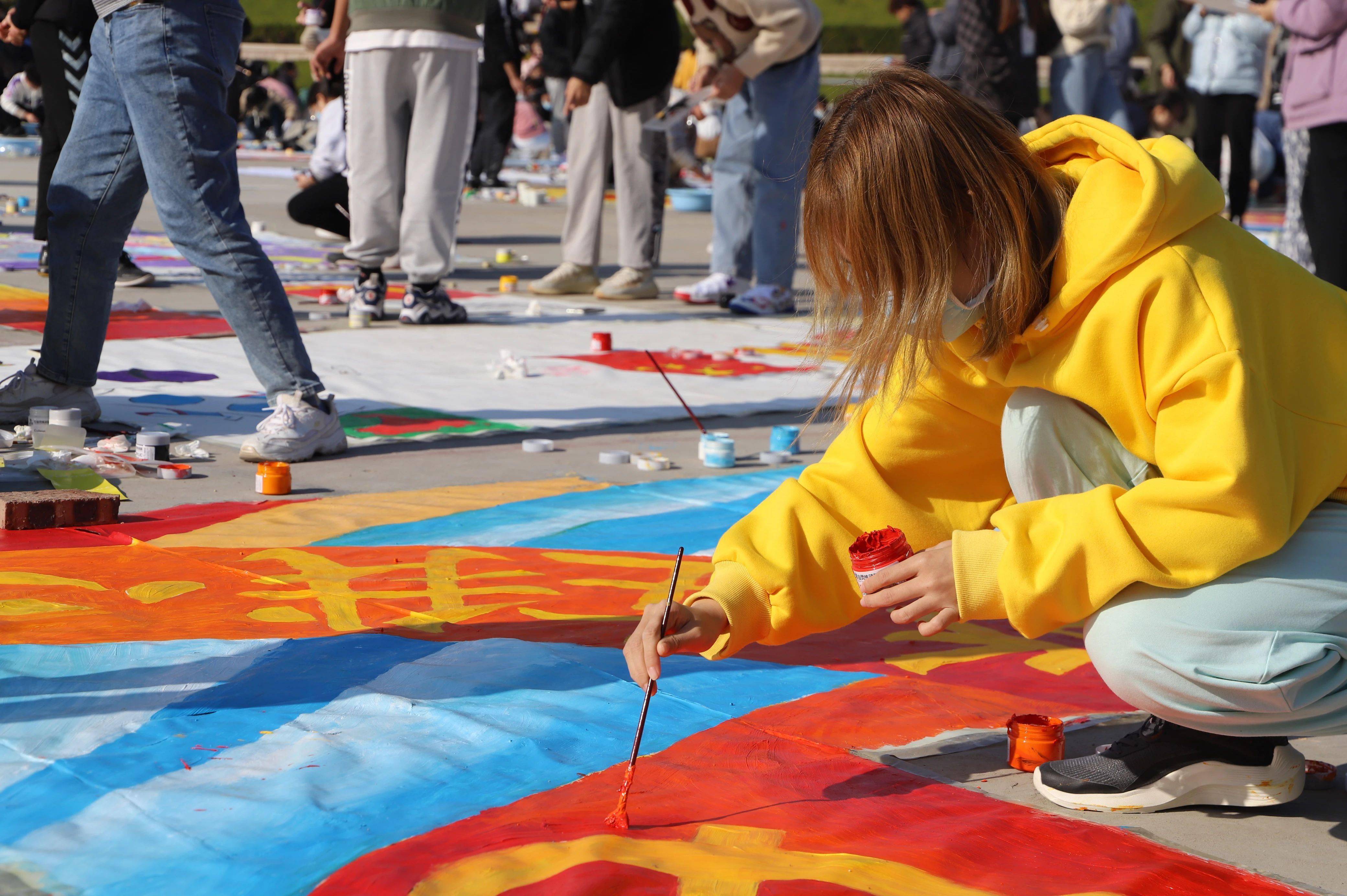 大地彩绘 | 建党百年功千秋,强国有我颂赞礼!
