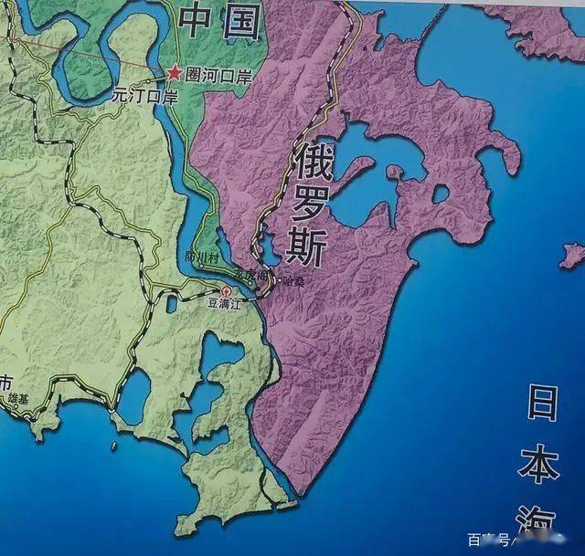 洋馆坪大堤,仅8米宽,是连接东方第一村的唯一通道_敬信镇_图们_俄国