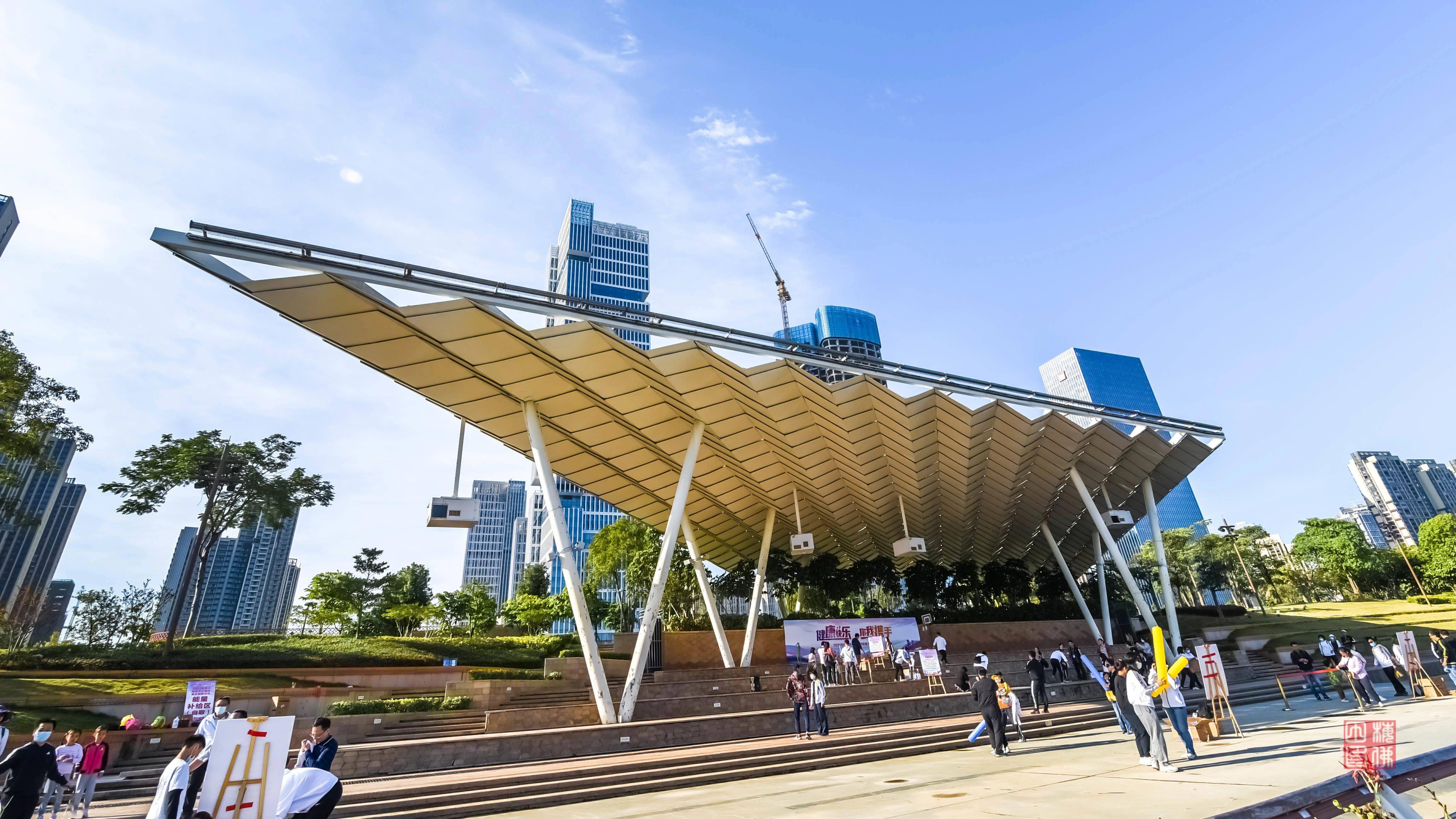 佛山新城龙舟广场在乐从的你,见识过它的惊艳吗?