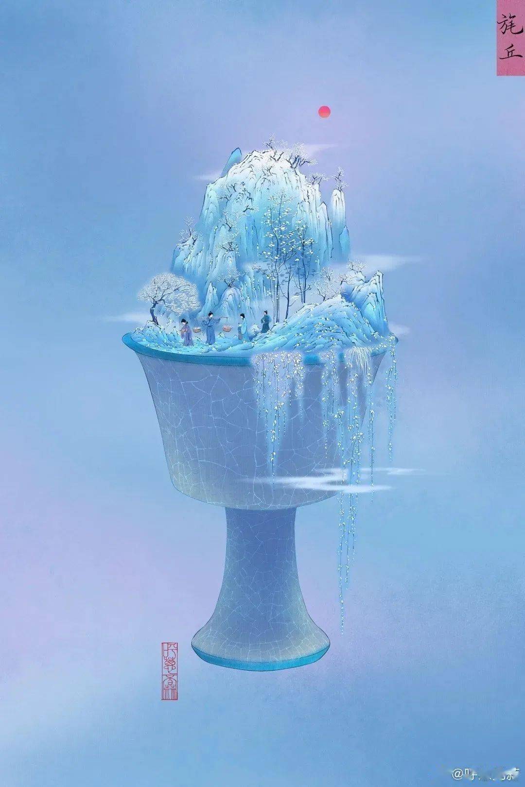 90后插画师王晓艺笔名"呼葱觅蒜"喜欢