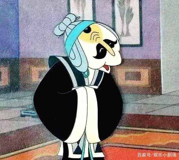 很多网友吐槽他的扮相辣眼睛,像《天书奇谭》中的"老狐狸精",这样一