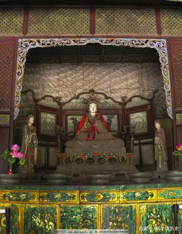 晋祠圣母殿的圣母和九龙庙的奶奶是姐妹还有一个圣母出游的故事