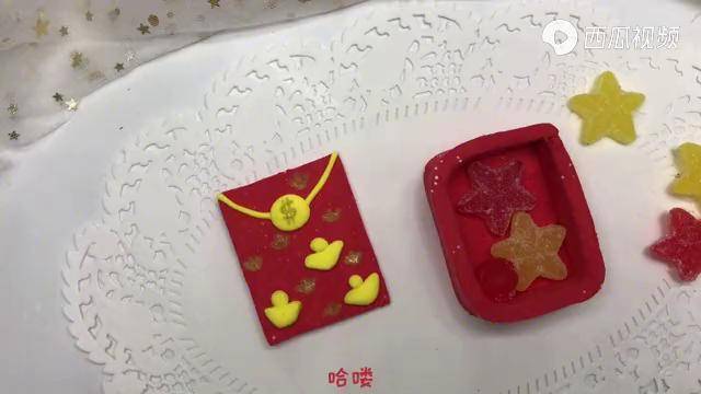 儿童亲子手工红包礼盒新年了一起制作红包礼盒新年快乐