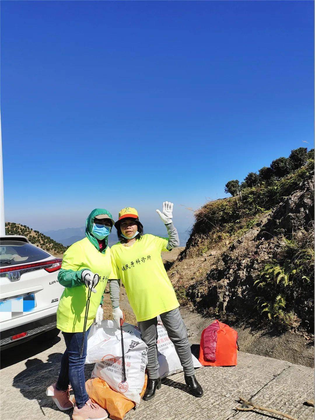 没想到我在罗定风车山见到这一幕