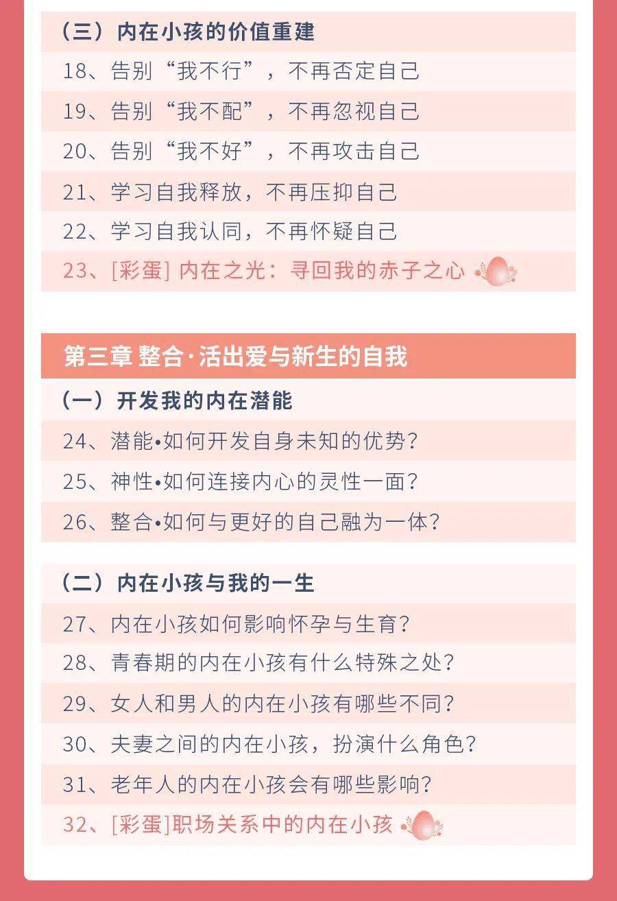 施琪嘉的心理成长课疗愈内在小孩激活你内心的能量