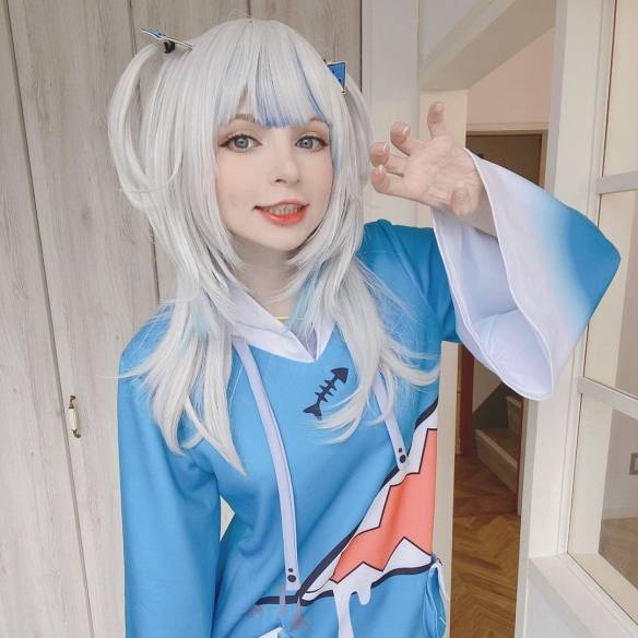 美少女peachmilky长相可爱却身材火辣!_欧美人_cos_二次元