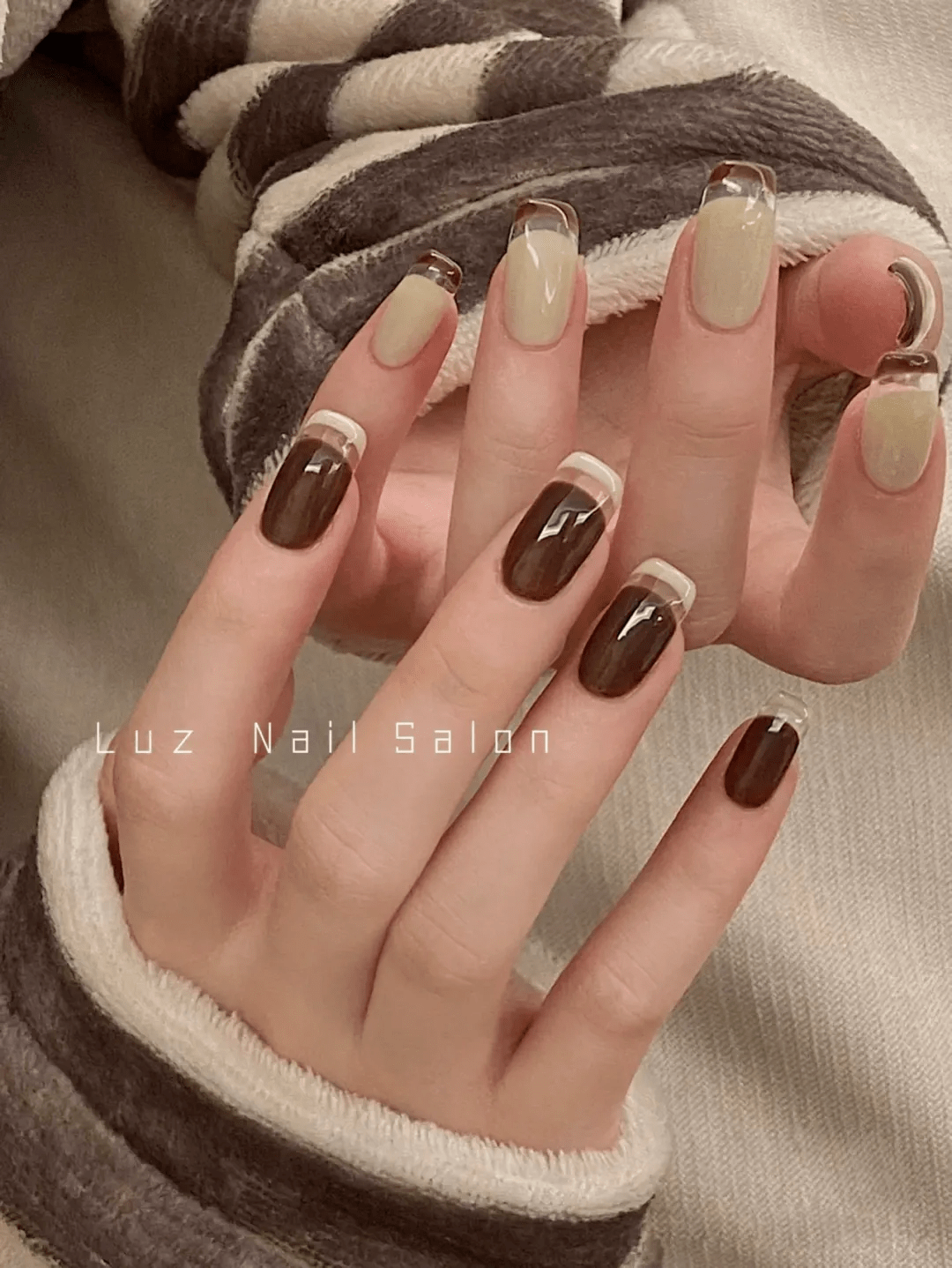 冬日100款冬日美甲，时髦显白，拿图去做！