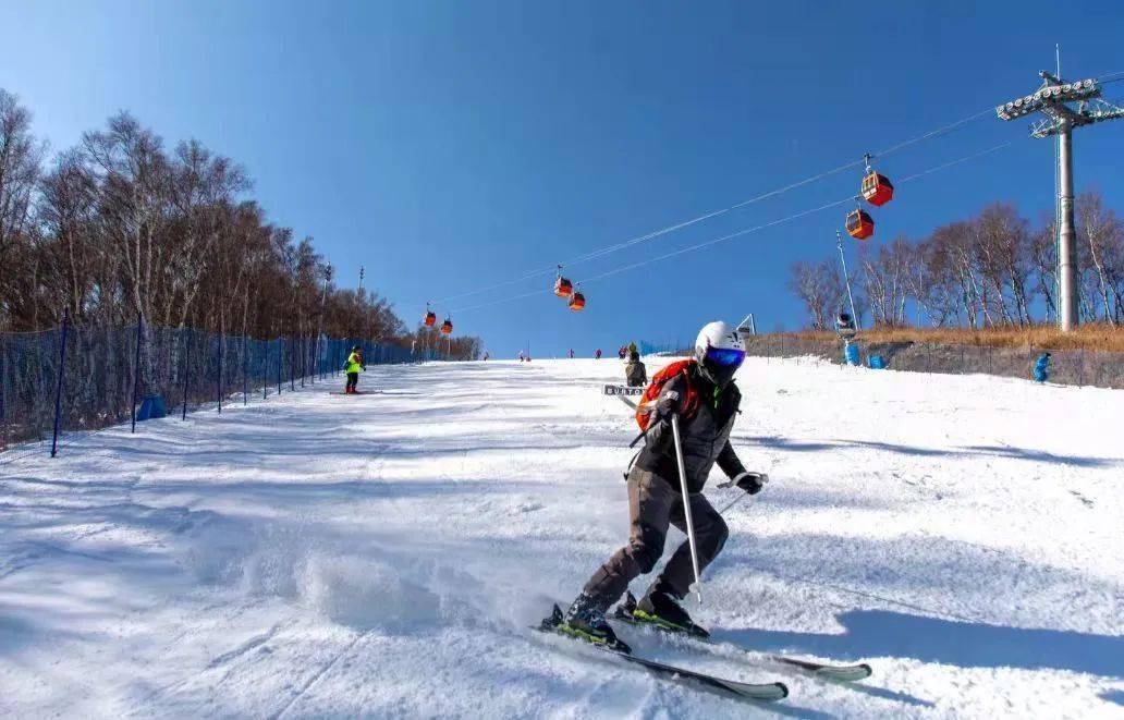 渭南必捷滑雪场图片