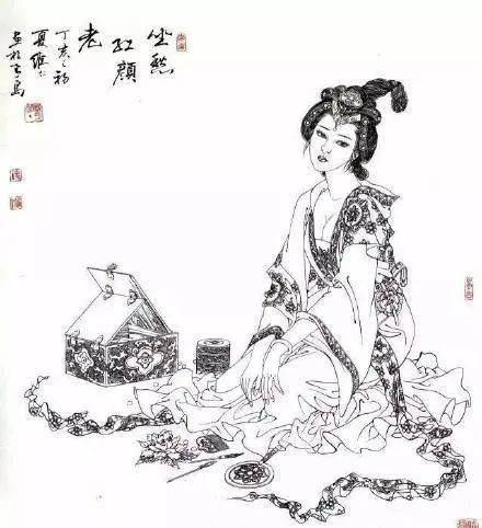 古代四大美女被他畫活了婀娜多姿國色天香美醉了