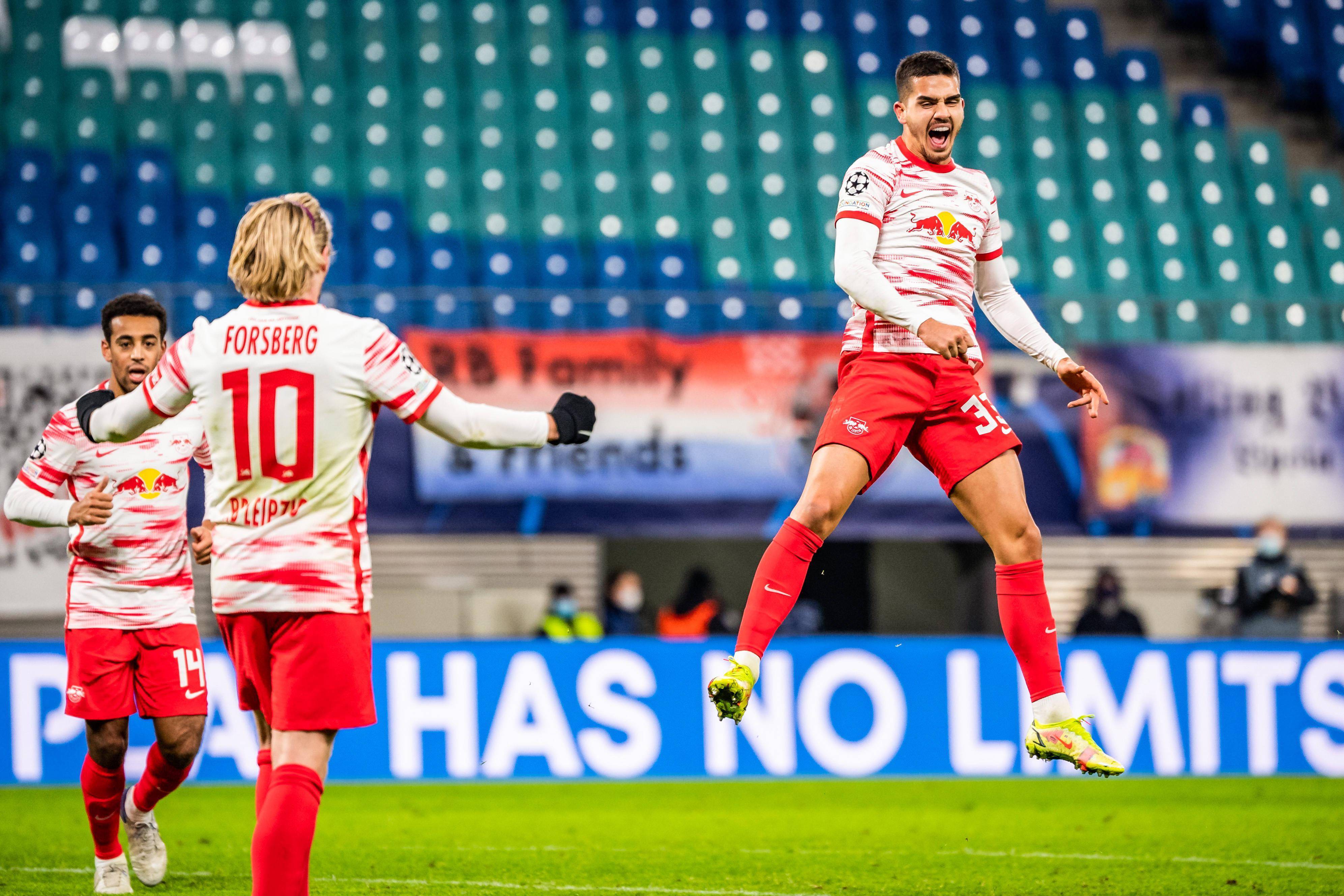 足球欧冠莱比锡胜曼城