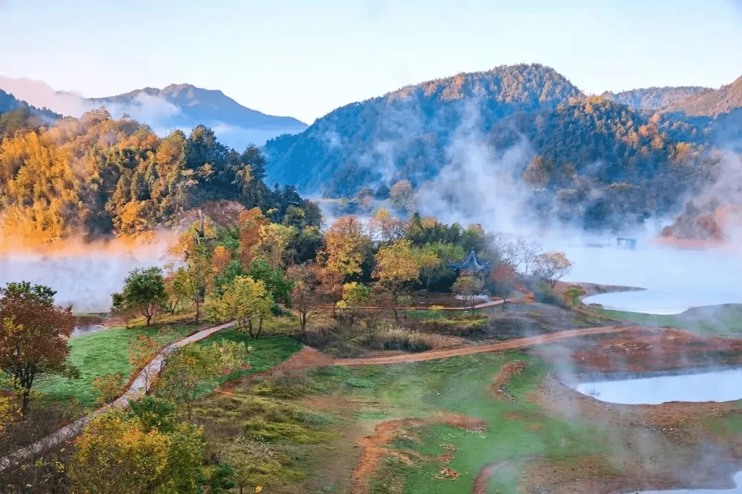 徽州區鄉村旅遊微景區展播仙姿容溪