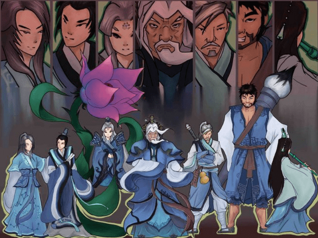 仙剑奇侠传蜀山七圣只有五个够格铁笔和凌音是凑数的吗