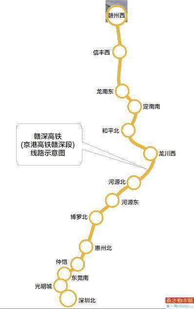 深圳惠州城际轻轨线路图片