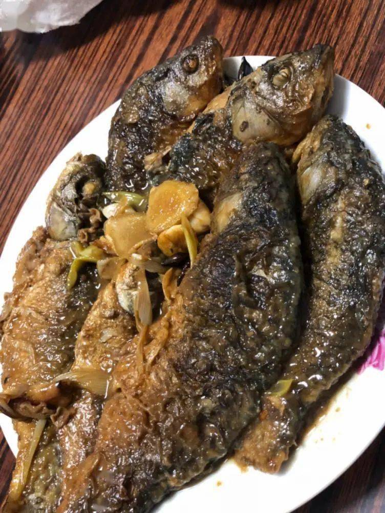 看静海去独流吃焖鱼我连骨头都嚼了