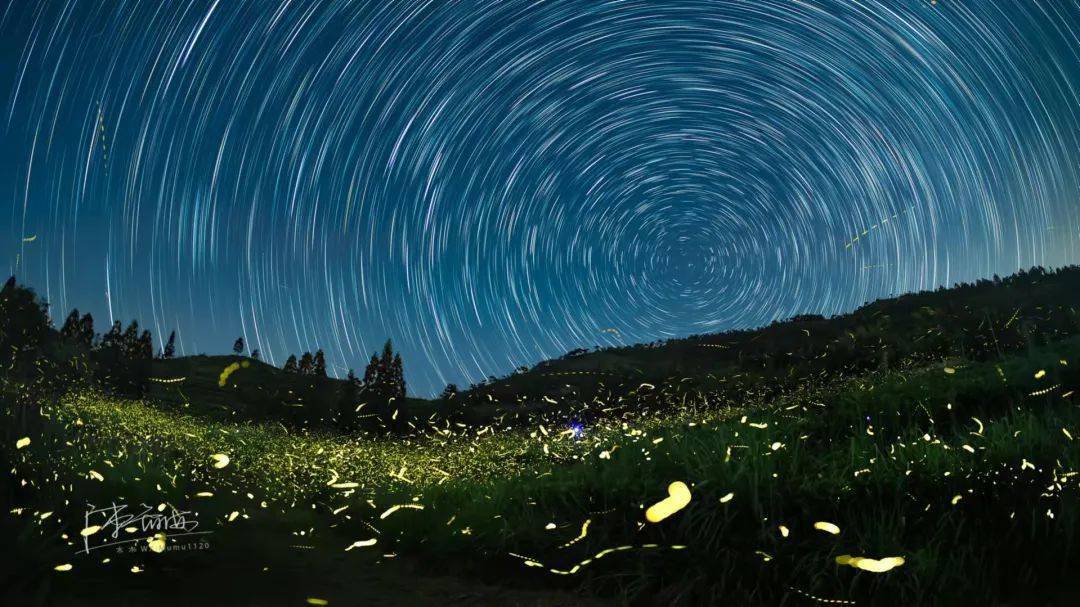 青山碧水,星光萤火…那些被上帝吻过的美景,竟然就是家乡的日与夜!